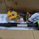 2-in-1 Electric Pole Saws for Tree Trimming, 6 Inch Mini Chainsaw Cordless with Extension Pole