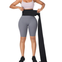 FeelinGirl Waist Trainer for Women Bandage Wrap Trimmer Belt Long Torso Tummy Wraps Belly Body Shaper Waist Trimmer Belt One Size