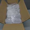 15 Piece Clear Plastic Drawer Organizers Set - 4 Sizes Bathroom & Dresser Storage Bins, Stackable Kitchen Desk Organizer Trays for Makeup, Jewelry, Utensils, Junk, Gadgets (15 PACK (0-0-1-2-6-6))