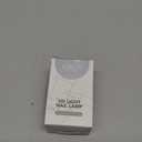 GAOY Mini UV Light for Gel Nails, Small Curing Light, Eggshell LED Nail Lamp, Fast Curing, White