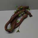 Zerodeko Realistic Fake Tree Vine Artificial Hanging Cane Fake Cane .6-2m Unique Decor for Parties Weddings Garden Wall