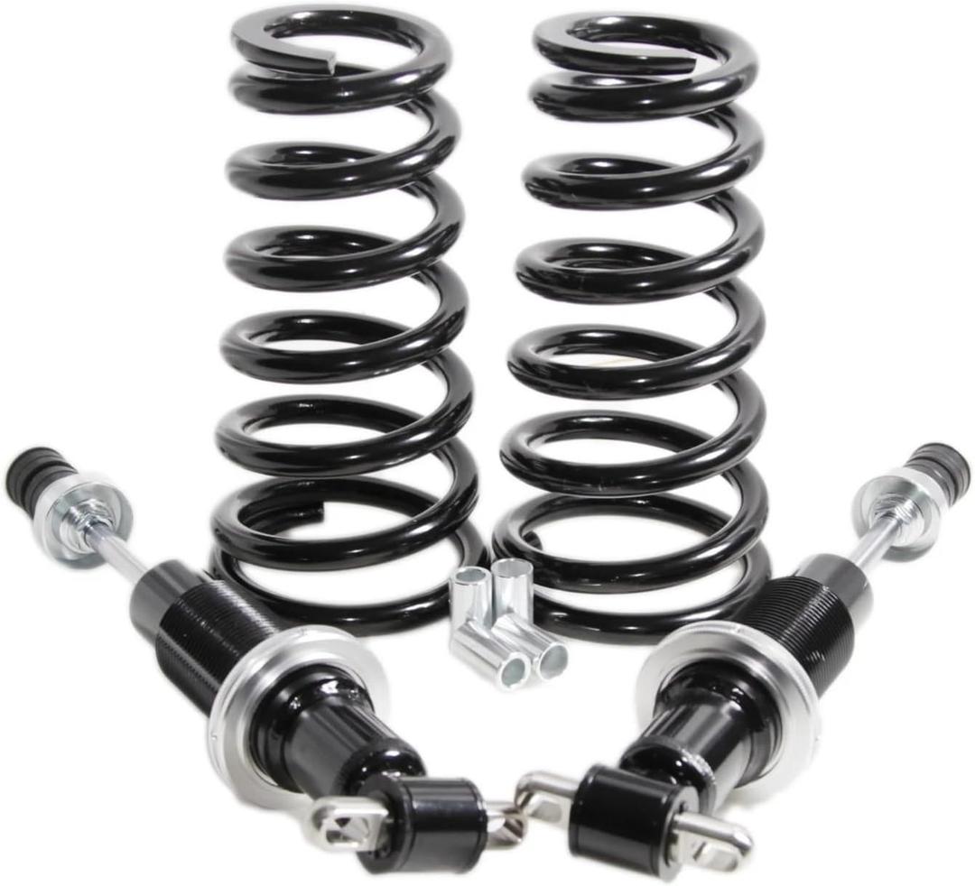 Front Coilover Shock Absorber Strut Pair Set Adjustable 500 lb Springs Compatible for 1973-1977 A-Body 1982-1988 G-Body