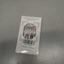 Red Silvery Glitter French Tip Press on Nails Christmas Medium Square Fake Nails with Vortex & Bow Designs Colored Light Xmas Nails Press ons Snowflake Winter False Nails for Women Holiday Kit