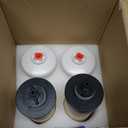 Purewell 8-Stage PF-4&FL-2 Purification Elements Set, Reduce Chlorine and Fluoride, Washable & Reusable, Replacement for ProOne, Berkey, Purewell Filters and Water Filter Systems (8 Pack, K Series)