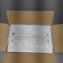 DEKAVA Cabinet, 2 Pack Under Sink Organizer, 2 Tier Sliding Bathroom Kitchen Organizer, Large White ABS Baskets, Easy Install & Clean