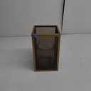 Metal Mesh Pillar Candle Holder, 8"