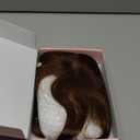 REECHO Hair Toppers for Women Real Human Hair, Seamless Human Hair Toppers with Bangs, 360 3D Cover Clip in Bangs Hair Extensions for Daily Wear, Medium Brown