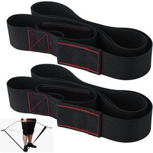 2 Pcs Archery Recurve Bow Stringer Tool Longbow Stringer Ideal for Archery Target Practice Hunting Recurve Bow Accessories