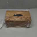 ALELION Rectangular Tissue Box Cover for 120, 160 Count Box - Acacia Wood Rectangle Tissue Box Holder - Decorative Facial Cube Tissue Box Cover for Tabletop Night Stands Bathroom Office