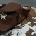 LXKIKMM May's Baby Baby Toddler Boys The Cowboy Romper Halloween Dress up Children's Clothing (12-18 Months, Brown)