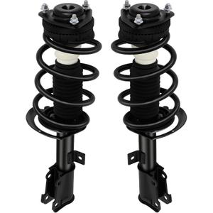 Front Pair Struts Complete Struts Shock Absorbers Fits for 2009-2017 for Dodge Journey cciyu 172509 172510 Quick Struts Assembly AWD FWD