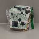 wegreeco Dog Diapers Female (3 Pack), Highly Absorbent Puppy Doggie Dog Diapers for Female Dogs Period, Washable Doggy Diapers for Dogs in Heat, Small Medium Large Size (Cow Pattern, Small)