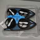 XOS Mini 3 in 1 Indoor & Outdoor Remote Drone, RC Airplane Plane, RC Quadcopter Multirotor Helicopter, RC Car & RC Boat with Auto Hovering, 3D Flips, Headless Mode for Kids Birthday Gifts