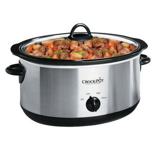 7-Quart Stainless Steel Manual Slow Cooker 2131368