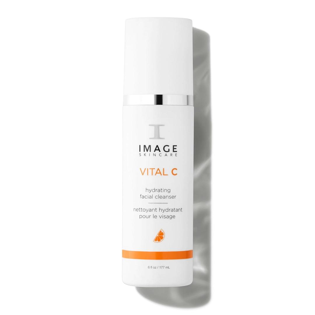 IMAGE Skincare, VITAL C Hydrating Facial Cleanser, Gentle Face Wash with Vitamin C, E and A (6 Fl Oz (Pack of 1))