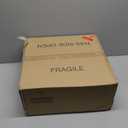 Crystal Black Ceiling Light, Modern Semi Flush Mount Ceiling Lighting Fixture, Round Hallway Lighting Fixtures Chandelier for Kitchen Entryway Bedroom Dining Room, 3-Light, 15.7 Inch