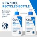 CeraVe Daily Moisturizing Lotion for Dry Skin, Body Lotion & Face Moisturizer with Hyaluronic Acid and Ceramides, Daily Moisturizer, Fragrance Free, Oil-Free, 12 Ounce