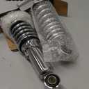 1 Pair 12.5 320mm Motorcycle Universal Rear Shock Absorbers Replacement for Suzuki Yamaha Sportster XL883 1200 90cc 110cc 125cc 150cc Dirt Bike Go Kart Sliver