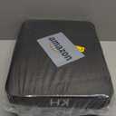 Black Stadium Seat Cushion 2 Pack, Boat Canoe Kayak Seat Cushion, Bleacher Seat Cushion, Portable and Extra Thick Cushion for Any Outdoor Events