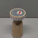 HD Designs 8 in Wood Small Candle Holder