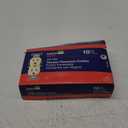 Leviton 15 Amp 125 Volt Tamper Resistant Duplex Receptacle, 10 Pack, T5320-TMP, Light Almond