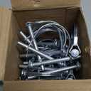 Yexiya 30 Pcs Trailer Hitch Pin Lock, 2-3/4" x 1/4" Pto Shaft Locking Safety Coupler Pin, Carbon Steel, Arch, Heavy Duty, for Farm Trailers, Towing, Wagons, Lawn Equipment and Hitches