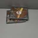 Maxcheck 2 Sets Baby Shower Bridal Game Prizes for Winners Round Cheese Board Set Wood Mini Charcuterie Board with Knives and Forks Thank You Card with Gift Box for Guests Wedding (Acacia)