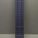Employee Time Card Rack, 25-Slot Wall Mount Metal Holder, Fits Standard 3.54.5 Cards, Numbered Pockets, 30 Tall Gray-Blue for Office, Warehouse, Factory Attendance Tracking