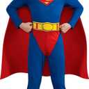 Rubies DC Comics Superheroes: Superman Costume for Kids,Medium, Costume