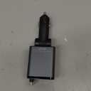 LISEN Retractable Car Charger, Gifts for Him Her, Car Adapter USB C Fast Charger, gifts for Mothers Day Travel Essentials kits Car Accessories for Men Women Gifts for iPhone 17 16 15 14 13 Samsung S26 (Grey)