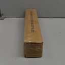 1-Inch Diameter Curtain Rod, Adjustable Rod Set with Premium Aluminum Brackets and Finials, Single Heavy-Duty Curtain Rods for Windows (Satin Nickel, 16-28")