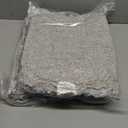 puredown Chair Cushions for Dining Chairs, Tufted Memory Foam Chair Pads with Non-Slip Backing, Kitchen Seat Cushions with Ties, Washable Seat Pad Set of 4, 15.5" x 15.5" x 4", Light Grey