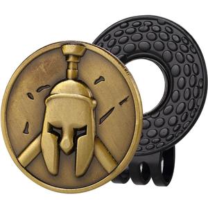 Golf Ball Marker with Hat Clip, Magnetic Golf Ball Marker, Premium Golf Accessories and Funny Golf Gifts for Man Woman and Children