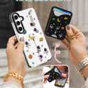 Toycamp for Samsung Galaxy S24 Fe Case - Compatible with Magsafe Credit Card Holder Wallet Magnetic Cute Women Teen Girls Kawaii Girly Unique Man Boys Design Phone Cover for Galaxy S24 Fe