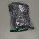 Linen Pants Women Drawstring Waist Linen Pants Solid Color Casual Linen Trousers with Pockets Summer Trendy Clothes, Size M, Black