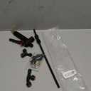 Acid Resistant Sprayer Wand with 4 Types of Nozzles, Pump Replacement Sprayer Wand with 1/4" & 3/8" Brass Barbs and 2 Hose Clamps