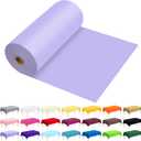 54 Inch X 300 Feet Plastic Table Cover Roll Premium Disposable Plastic Tablecloth for All Type/Shape Tables | Picnic, Party, Banquet, Birthdays, Weddings (Light Purple, 54 Inch X 300 Feet)