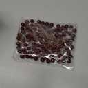 BBTO 100 Pack Artificial Holly Berries Mini 10 mm Christmas Fake Berries Stems Crafts Faux on Wire for Christmas Tree Decoration Flower Branches Ornament Wreath DIY Winter Home(Wine Red)