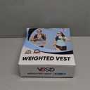 VBSD Weighted Vest Woman 6LB Weight Vest for Women Men Body Weight Vests for Walking Strength Training Running Workout Jogging Fitness, Black