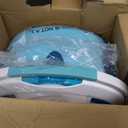 HoMedics Shower Bliss Foot Spa, Shower Massage Water Jets, Pedicure Center with 3 attachments, Toe-Touch Control, FB-625H