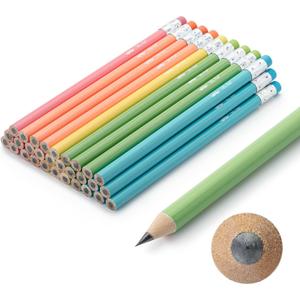 Mr. Pen- Jumbo Pencils, 30 Pack, Colorful Barrels, Smooth Black 2 HB Graphite Cores, Large Preschool Pencils, Smooth Writing Lead for Kindergarten, Kids and School Supplies