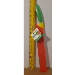 Jacent Brite Concepts 11.5" Watermelon Knife & Blade Cover BPA Free Soft Grip