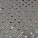 Grey Bath Mat. Suction Bottom 38" x 16" in