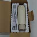 Bear Milk Warmer, Fast Water Warmer for Baby Formula with 10 Oz Large Capacity, Accurate 4 Temp Setting and Automaticlly Keep Warm, Compact Bottle Warmer(No Battery, 110V Only)