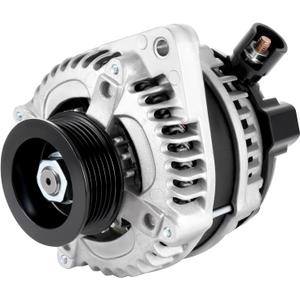 130 Amp Alternator Compatible with Honda Odyssey 2008-2010 Pilot 2009-2011 Ridgeline 2009-2011 & for Acura TL MDX TSX - Replaces AL1311X 11391 31100-RGW-A01