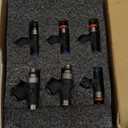 0280158119 Fuel Injectors Compatible with 2007-2010 Jeep Wrangler 3.8L, 2008-2010 Dodge Grand Caravan 3.3/3.8L, 2008-2010 Chrysler Town & Country 3.3/3.8L, 2009-2010 Routan 3.8L 04861667AA 6Pcs