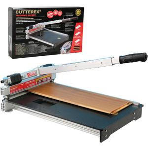 Heavy Duty 13" Professional Laminate Floor Cutter, Vinyl Floor Cutter, Multi-layer Flooring, Parquet, Fiber Cement Wall Panels, Rubber Concave Base, LVT, VCT, SPC, PVC, LVP, WPC, Vinyl Plank