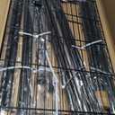 P4 Plus Rolling Clothes Rack Heavy Duty, Clothing Racks for Hanging Clothes, Free Standing Garment Racks with Wheels, Portable Closet Rack 45''W  20.5''D  80.5''H, Max Load 570 Lbs, Black