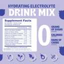 Blueberry Hydration Powder  Zero Sugar Electrolyte Drink Mix | 90 Servings | Keto, Vegan, Gluten-Free | Natural Electrolytes for Muscle Recovery, Energy, Cramp Relief | for Women, Runners