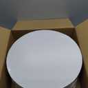 14 Inch Round Cake Drums 1/2 Inch Thick Cake Boards, 10PACK White Corrugated Cardboard for Multi-Tiered Party, Birthday, Wedding, Mothers Day Heavy Cakes Decorating Delivery